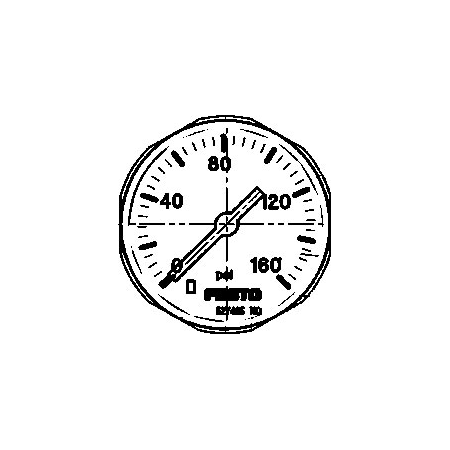 Festo Pressure Gauge MA-27-160-M5-PSI MA-27-160-M5-PSI